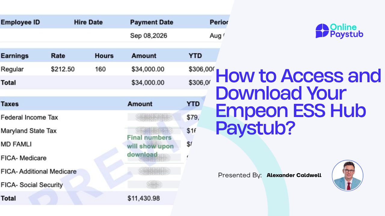 How to Access and Download Your Empeon ESS Hub Pay Stub