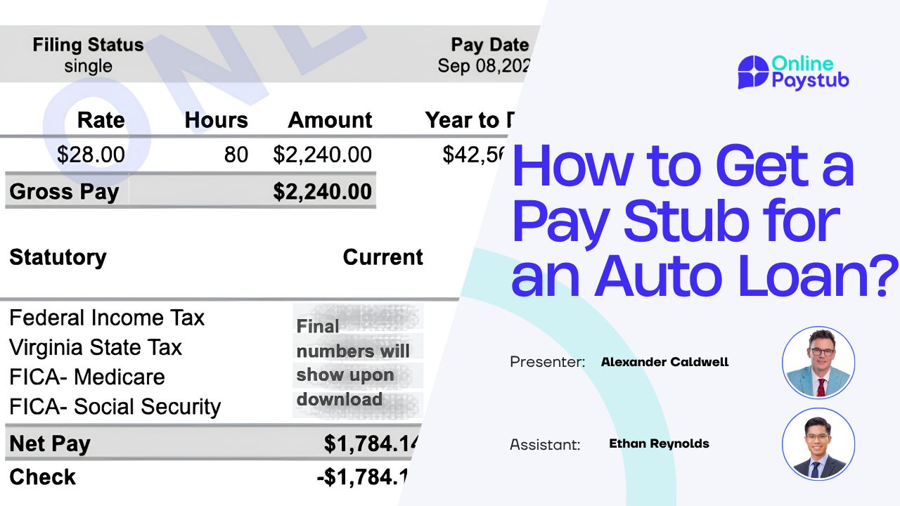 How to Get a Pay Stub for an Auto Loan: Lender Checklist