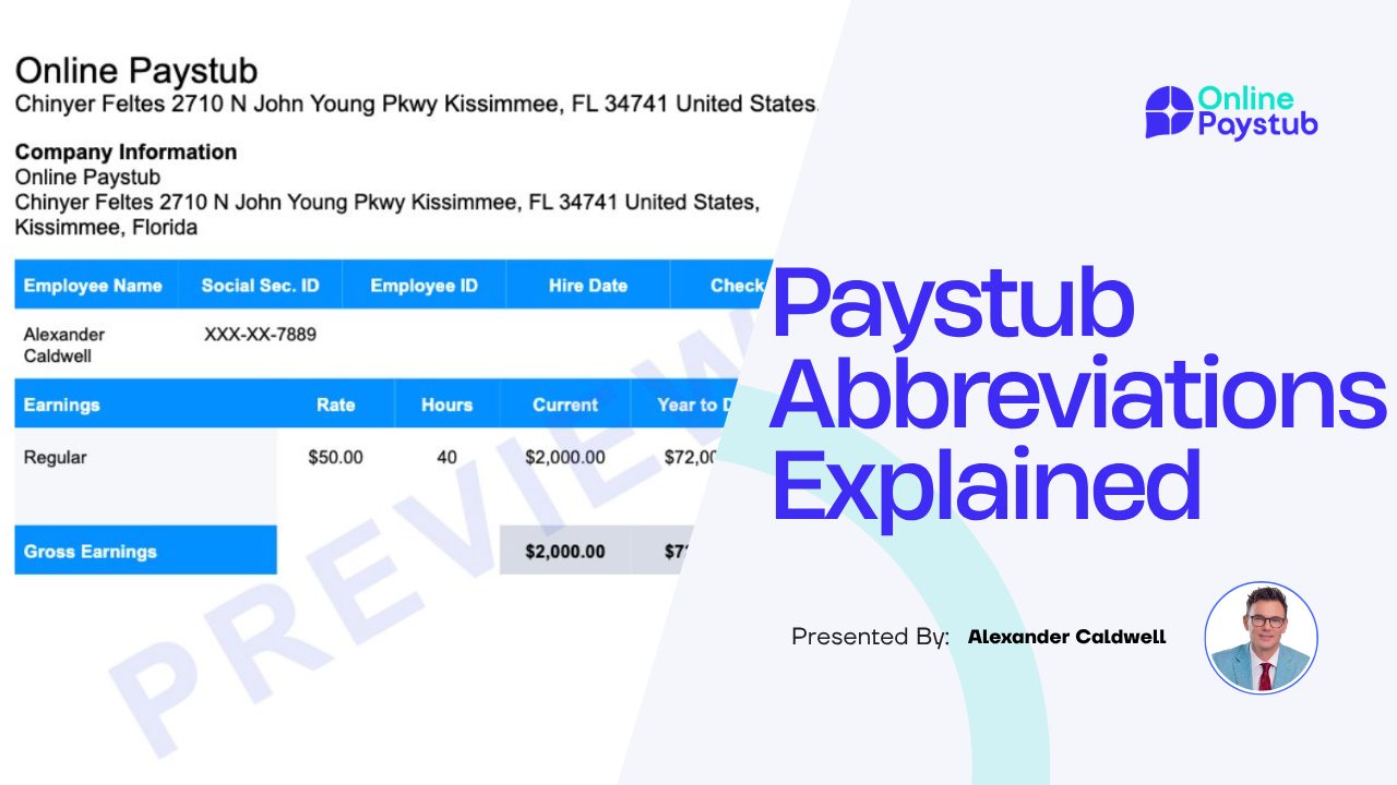 Paystub Abbreviations Explained: Complete 2026 Guide