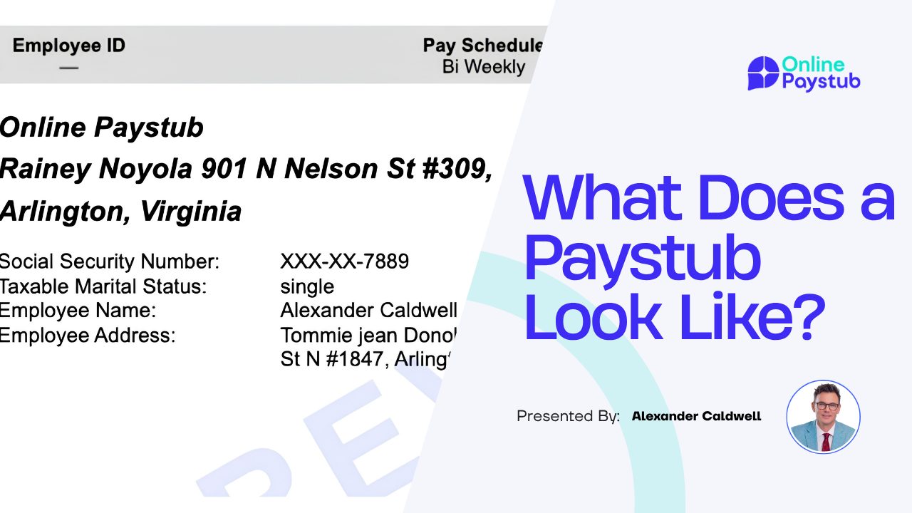 What Does a Pay Stub Look Like? Sample Stub Explained
