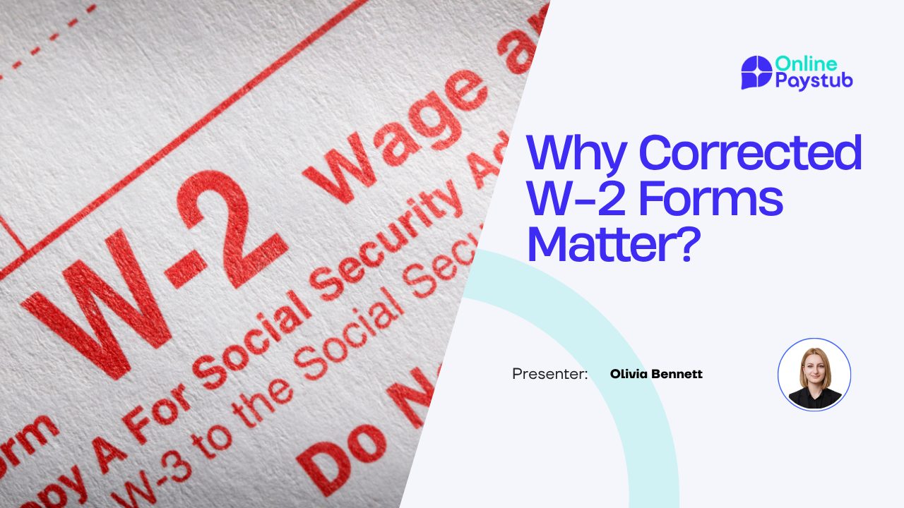 Why Corrected W-2 Forms Matter (Form W-2c Explained)