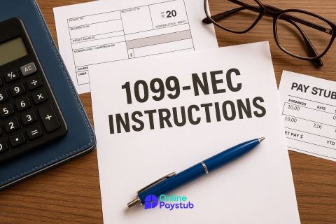 1099-NEC Instructions: A Complete Guide to Nonemployee Compensation Reporting