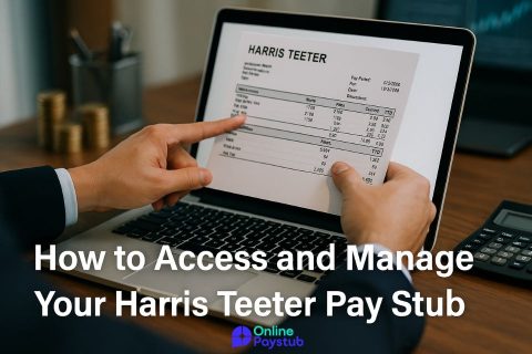 How to Access and Manage Your Harris Teeter Pay Stub