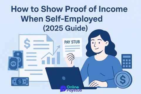 How to Show Proof of Income When Self-Employed (2025 Guide)