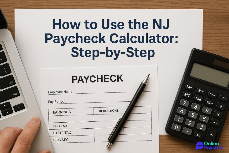 How to Use the NJ Paycheck Calculator