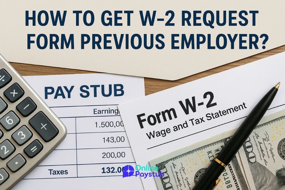 How To Get W-2 Request Form Previous Employer?