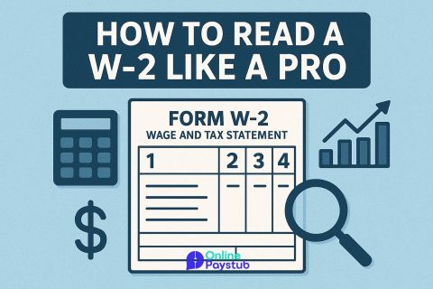 How To Read A W-2 Like A Pro?
