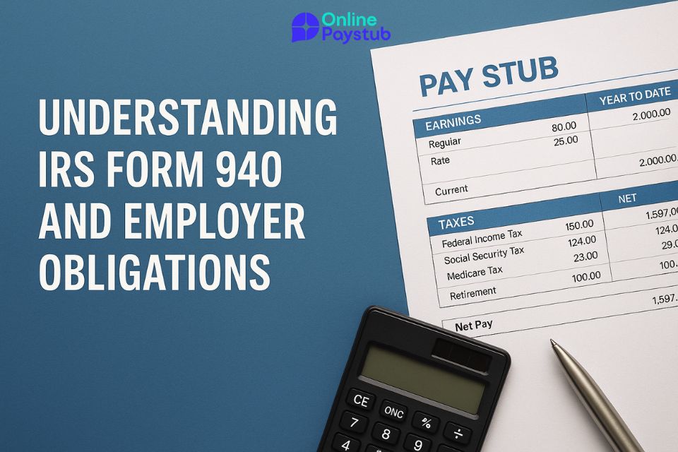 Understanding IRS Form 940 and Employer Obligations