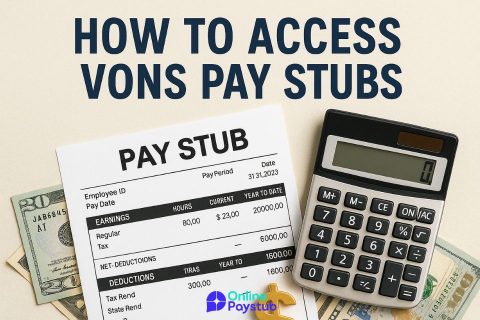How to Access Vons Pay Stubs?
